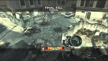 My first Mw3 Killcam!