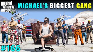 MICHAEL JOIN DUGGAN BOSS AND HIS GANG | GTA V GAMEPLAY #166 | GTA 5