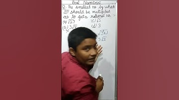 short nethod to solve mcq on real numbers    #shorts #shortsbeta #shorttrick #term_1 #board_exam