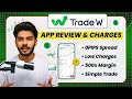 Trade W app review - Trade W tarding app review &amp; how to trade in Trade W app