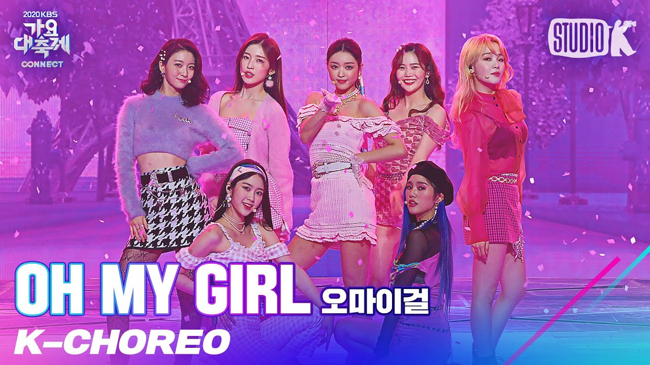 [K-Choreo 8K] 오마이걸 직캠 'INTRO+돌핀+살짝 설렜어' (OH MY GIRL Choreography) l @가요대축제 201218