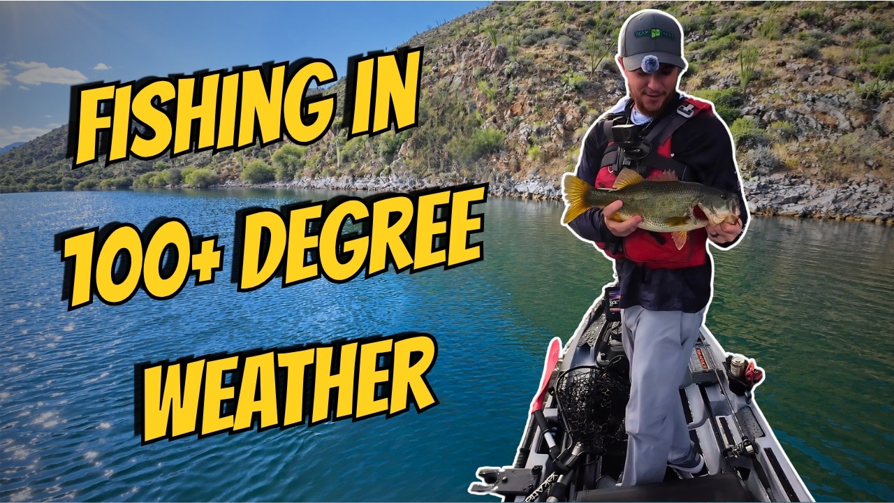 Summer Time Fishing In The SCORCHING Arizona Heat