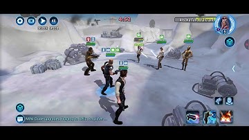 [3v3] Dash/Han/Chewie (15% HP) vs. CLS/ATF/C-3PO (L9 Fulcrum, 10% TM, 15% HP): 55 banners