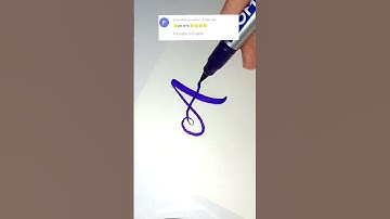 Arfa | Name calligraphy #lettering #brushpen #art #handlettering #shorts @Sketchbook_2024