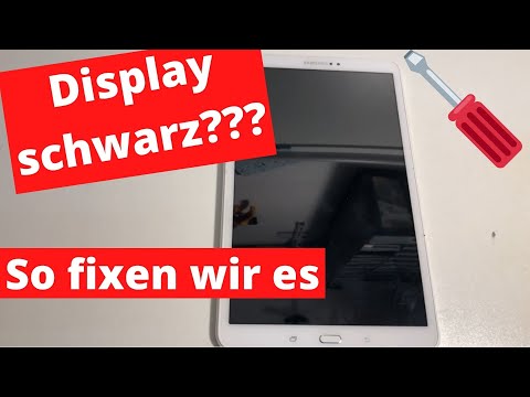 Tablet screen black - and you've already tried everything???