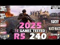AMD Radeon R5 240 In 2025 | 10 Games Tested