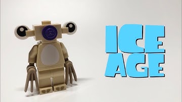 LEGO Sid the Sloth Custom Minifigure from Ice Age!
