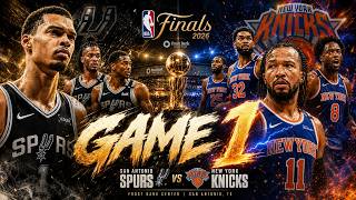 knicks Vs Spurs  Game 1 Nba Finals   Game  Nba2k26