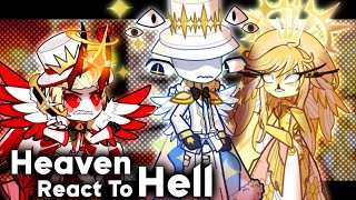 HEAVEN React To HELL || Hazbin Hotel Video Original Animation
