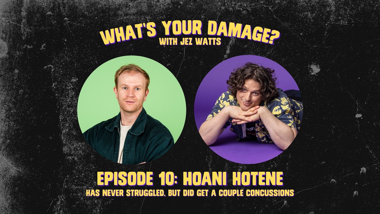 Hoani Hotene: Has Never Struggled, But Did Get A Couple Concussions | What's Your Damage Ep 10
