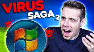 Engineer starts WINDOWS XP after 20 years but it is FULL of VIRUSES.