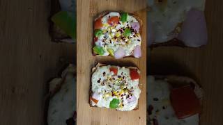 Tawa pizza Recipe ?? | bread pizza with out oven | pizza youtubeshorts shots shortsvideo