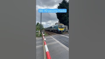 TPE Class 185 passing Haxby