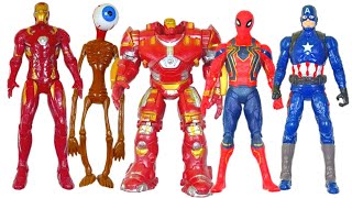 AVENGERS SUPERHERO STORY, CAPTAIN AMERICA, SIRENHEAD, HULKBUSTER, SPIDERMAN, IRONMAN