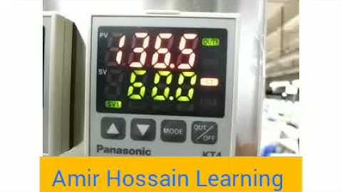 Panasonic kt4 controller Heat/Cool mode setting.