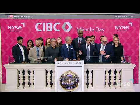 The nyse welcomes cibc world markets in recognition of cibc’s miracle day