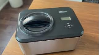 KUMIO 1 5 Quart Ice Cream Maker with Compressor, 4 Modes Ice Cream Maker Machine Review