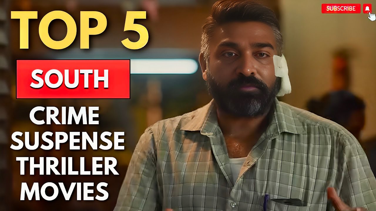 Top 5 South Crime Suspense Thriller Movies In Hindi 2024 | Must-Watch ...