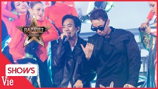 Khán đài như bùng nổ với màn on the mic của Double2T và JustaTee| Rap Việt All-star Concert 2023