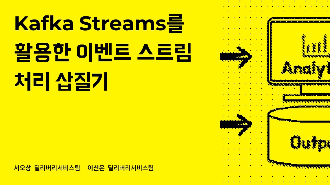 Kafka Streams를 활용한 이벤트 스트림 처리 삽질기 #우아콘2023 #우아한형제들