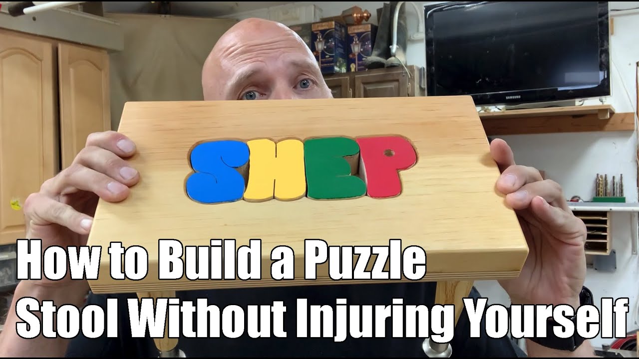Stool Riddle How to Build a Puzzle Stool Without Injuring Yourself - YouTube