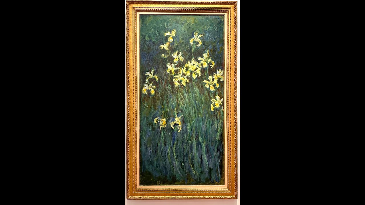 クラウドモネ　黄色の百合　印象派 Yellow Irises】Claude Monet - National Museum of Western Art