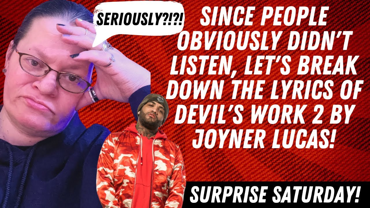 SINCE PEOPLE OBVIOUSLY DIDN'T LISTEN, LET'S BREAK DOWN THE LYRICS OF