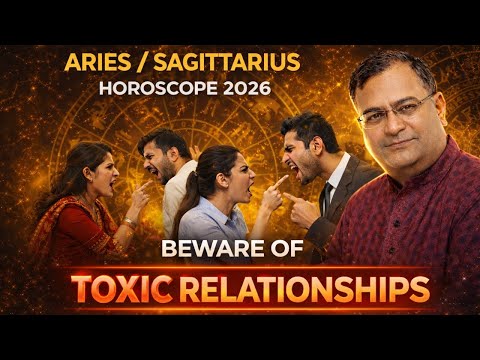 Aries / Sagittarius Horoscope 2026 | Beware of Toxic Relationships | Astrology Warning Hindi