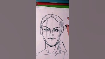 Sketching girl from imagination process #sketchingvideo #artvideo #originalcharacters #drawing