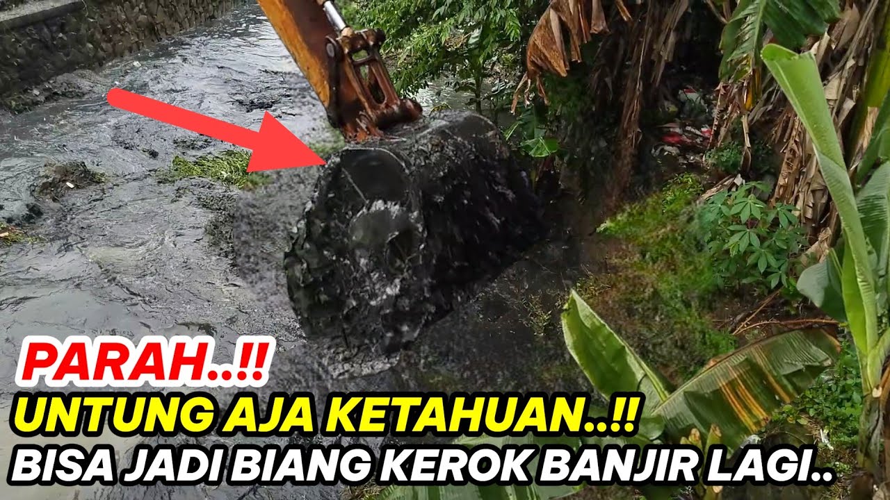 PARAH‼️Sedimen Hitam Menumpuk di Kali, Nyaris Picu Banjir Lagi❗#kdm #kangdedimulyadi #dedimulyadi 