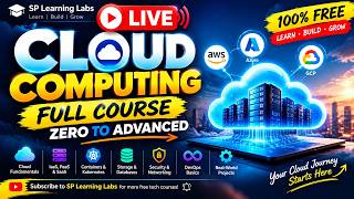 Details ☁️ Cloud Computing LIVE 🔴 | Master the Cloud from Scratch | Complete FREE Course 2026 News