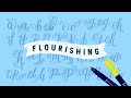 ✨How to flourish *every letter* of the lowercase alphabet... Beginner calligraphy tips!✨