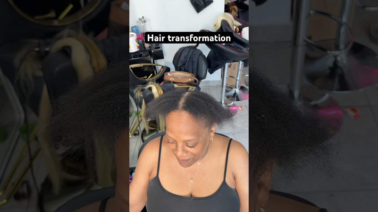 From natural to snatched✨epic transformation! 