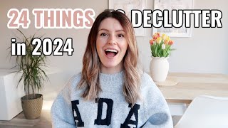 ✨ 24 Things to Declutter in 2024 ✨ Messy to Minimalist Mum UK