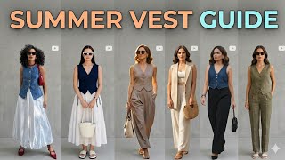 How to Style Vests or Waistcoats | From Casual to Chic: Summer 2026 Fashion Guide | Sustainable Luxe