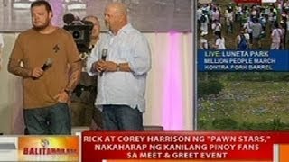 BT Rick at Corey Harrison ng Pawn Stars nakaharap ng Pinoy Fans sa Meet and Greet Event