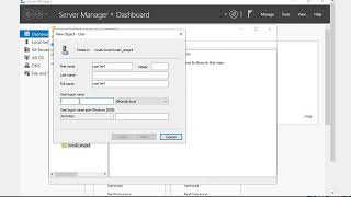 Lab 8: Create OU and Users