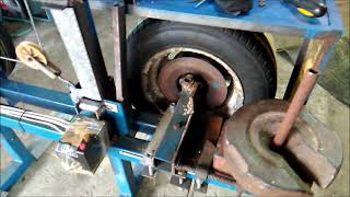 Homemade sawmill on wheels design details