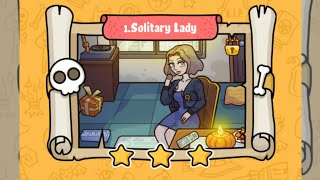 FIND OUT LEVEL 1 FIND OUT GAME SOLUTION APPALLING SERIES LEVEL 1  SOLITARY LADY