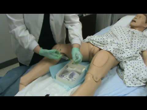 indwelling foley catheter insertion youtube foley bulb