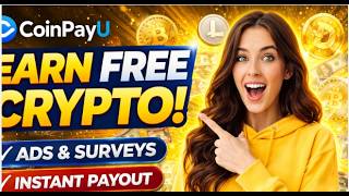 How to Earn Free Cryptocurrency on CoinPayU | Full Tutorial for Beginners