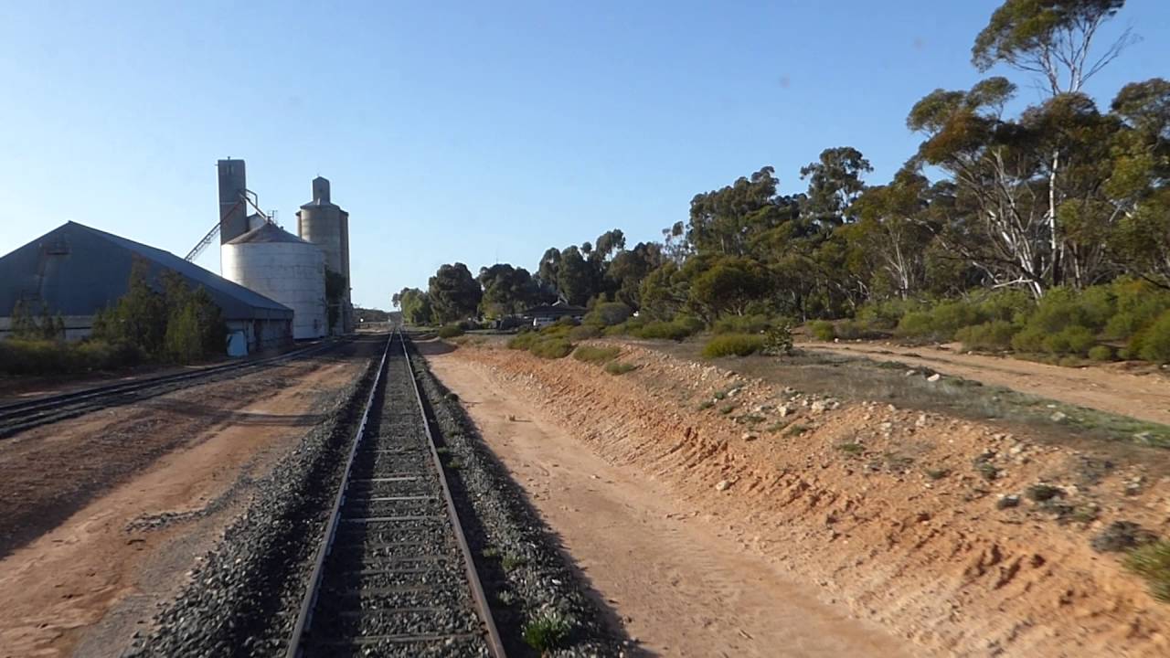 On board RM 58 as it approached Murrayville Station YouTube