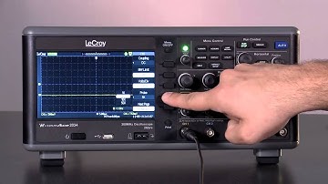 Teledyne LeCroy WaveAce Series Oscilloscopes - Setting Probe Attenuation