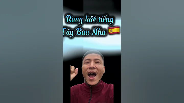 Cách rung lưỡi chữ Rr tiếng Tây Ban Nha 🇪🇸 #shorts