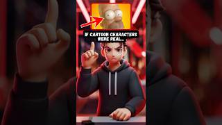 IF CARTOON CHARACTERS WERE REAL😰 IF CARTOON CHARACTERS WERE REAL😰
