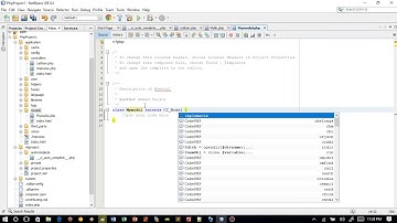 Tutorial 2 Codeigniter With Netbeans - Autocomplete Codeigniter with Netbeans