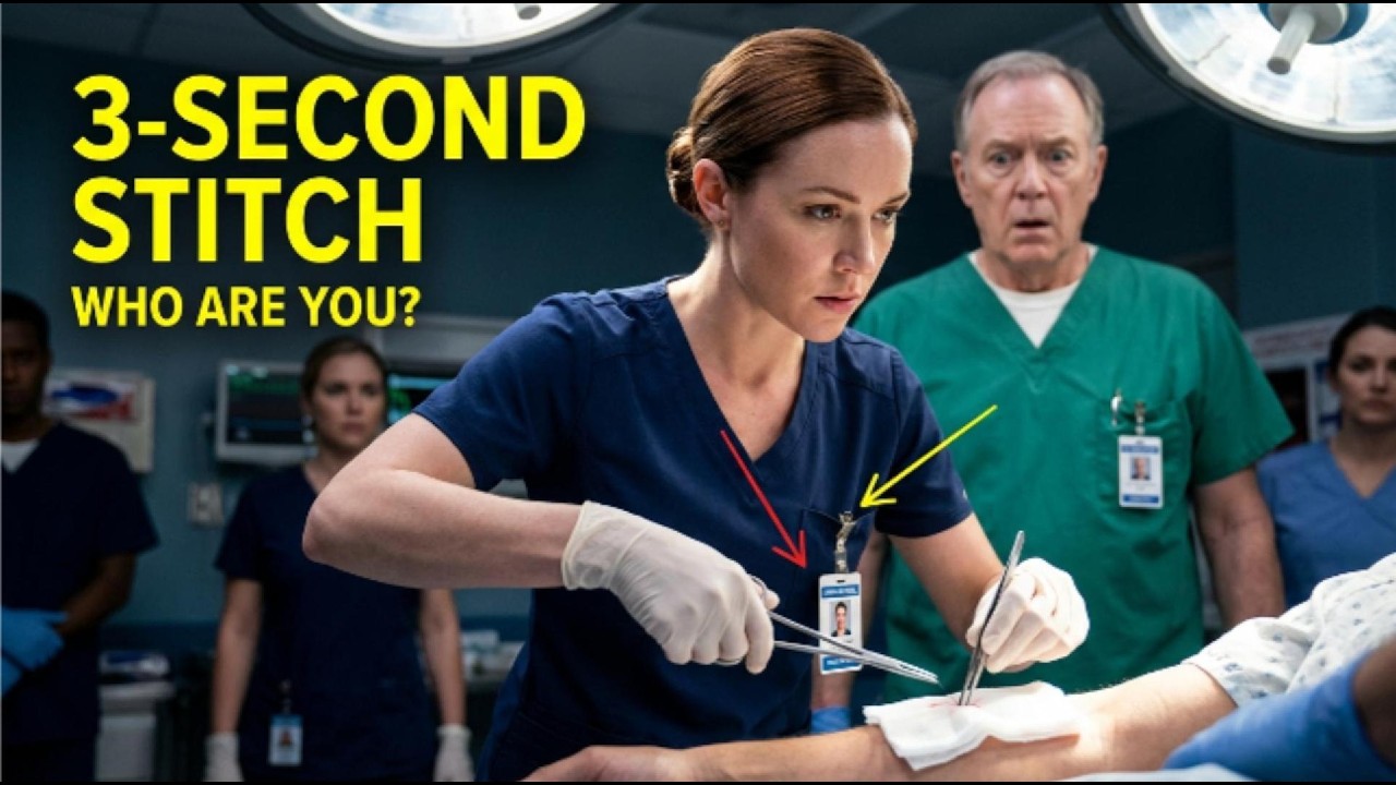 She Stitched the Artery in 3 Seconds… The Chief Surgeon Went White