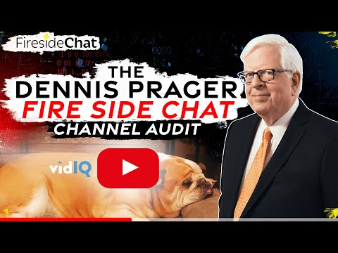 YouTuber Reviews Dennis Prager&rsquo;s Fire Side Chat... Channel Audit + YouTube SEO Tutorial