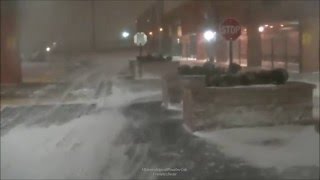 Massive Blizzard, Snowicane, Bronx NY 1/23/16