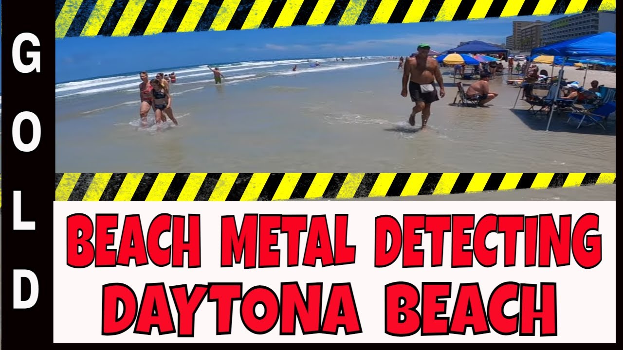 3 Rings ! Beach Metal Detecting 2021 Daytona Beach, FL HC31 YouTube